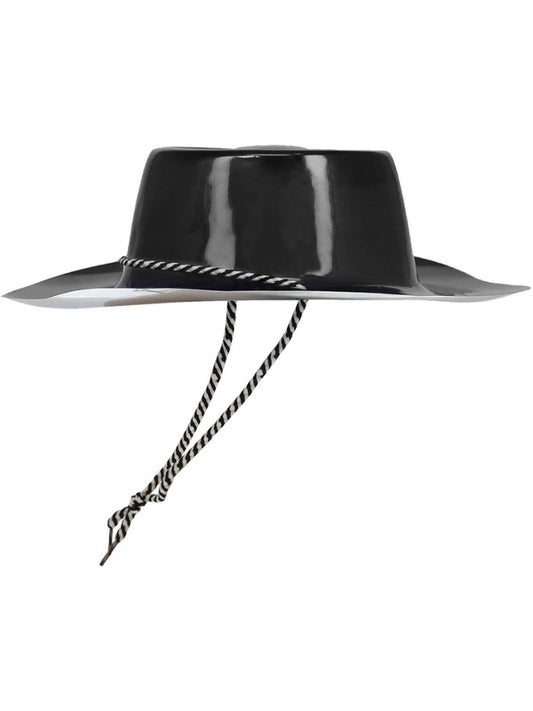 Black Cowboy Hat Adult Cowgirl Costume Accessory 2