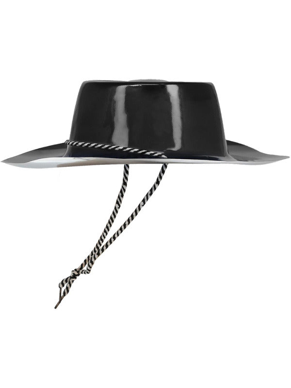 Black Cowboy Hat Adult Cowgirl Costume Accessory