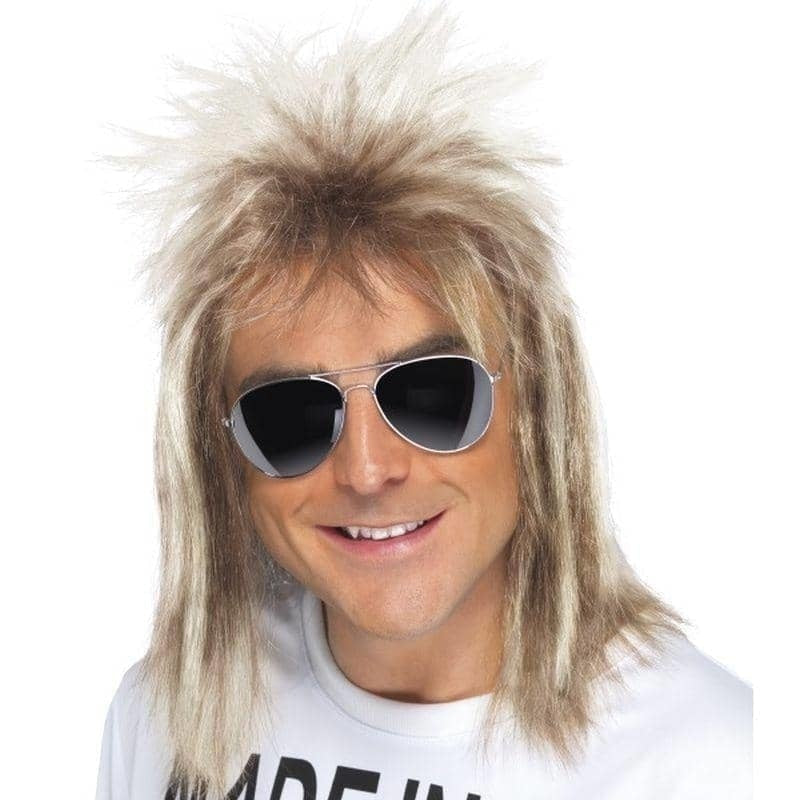 80s Street Wig Adult Blonde 80s Street Wig Adult Blonde