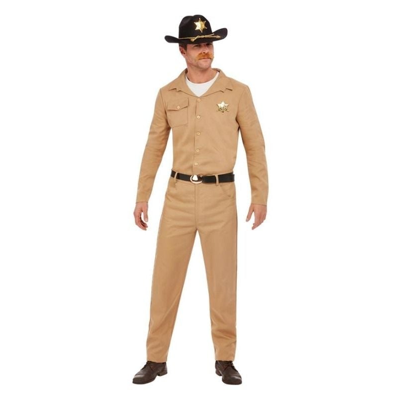 80s Sheriff Costume Beige 80s Sheriff Costume Beige