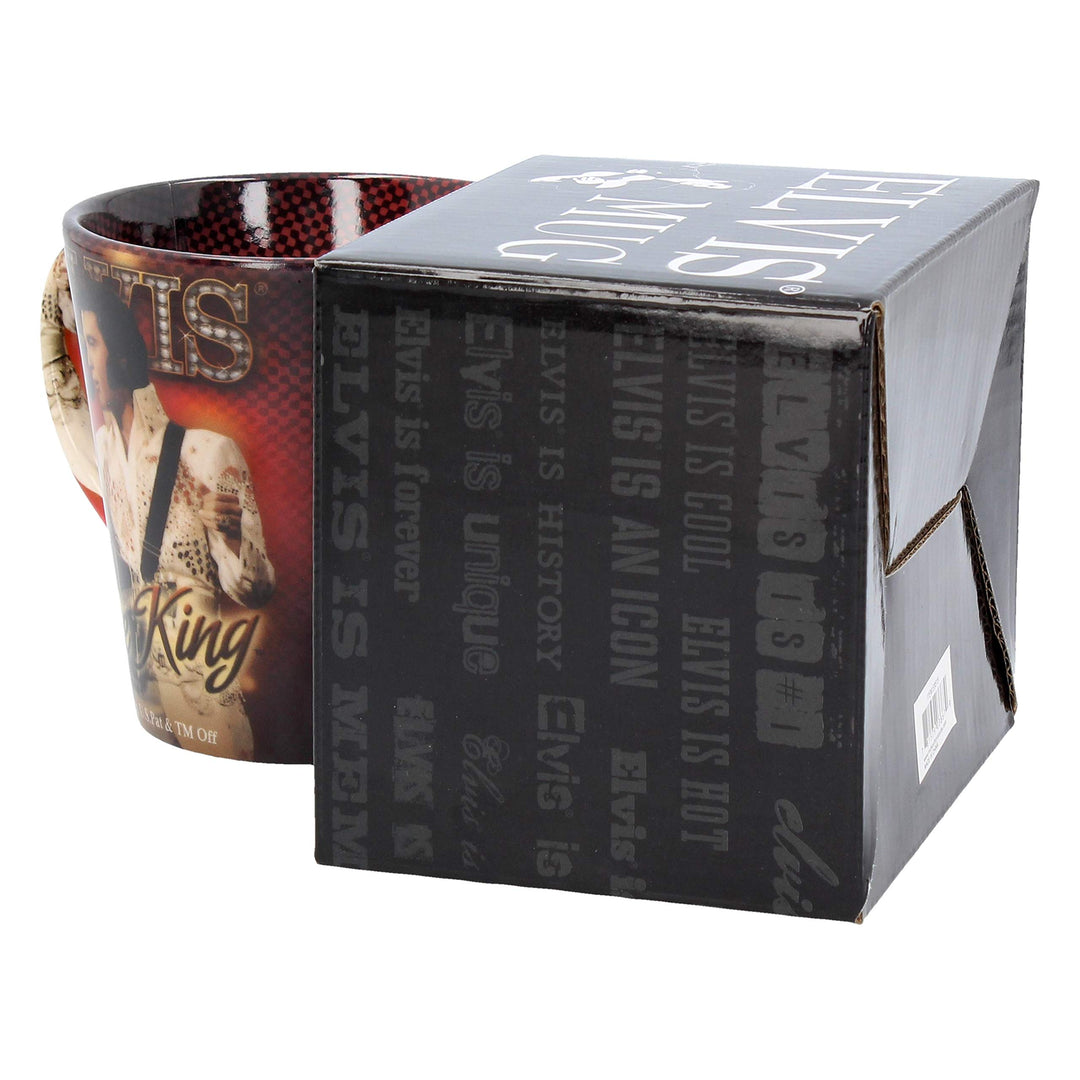Elvis Presley The King Mug 12oz