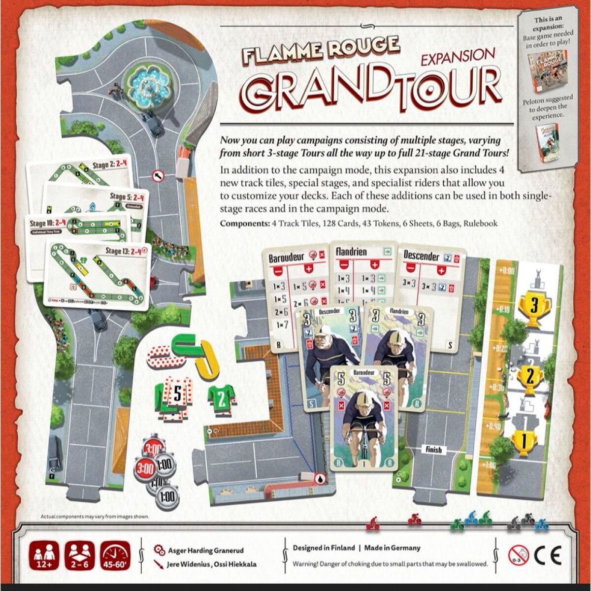 Flamme Rouge Grand Tour Board Game Expansion