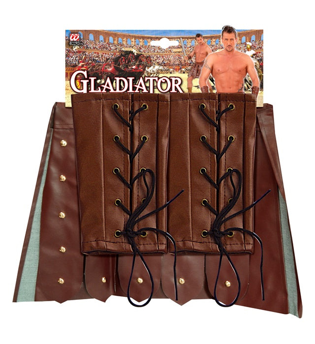 Gladiator Leatherlook Skirt & Armbands