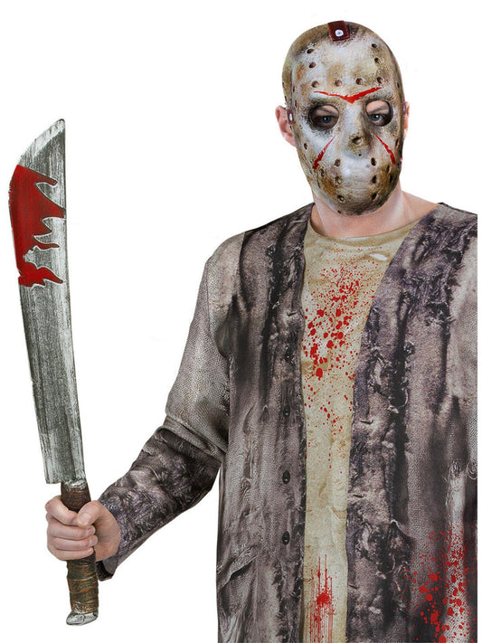 Friday The 13th Jason Voorhees Machete and Mask Kit 2