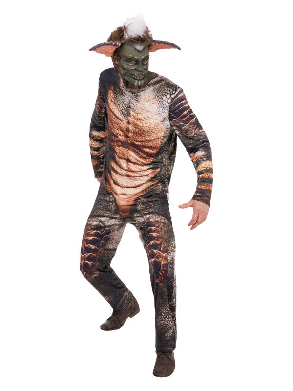 Gremlins Stripe Costume all in one Jumpsuit with Ears Deluxe