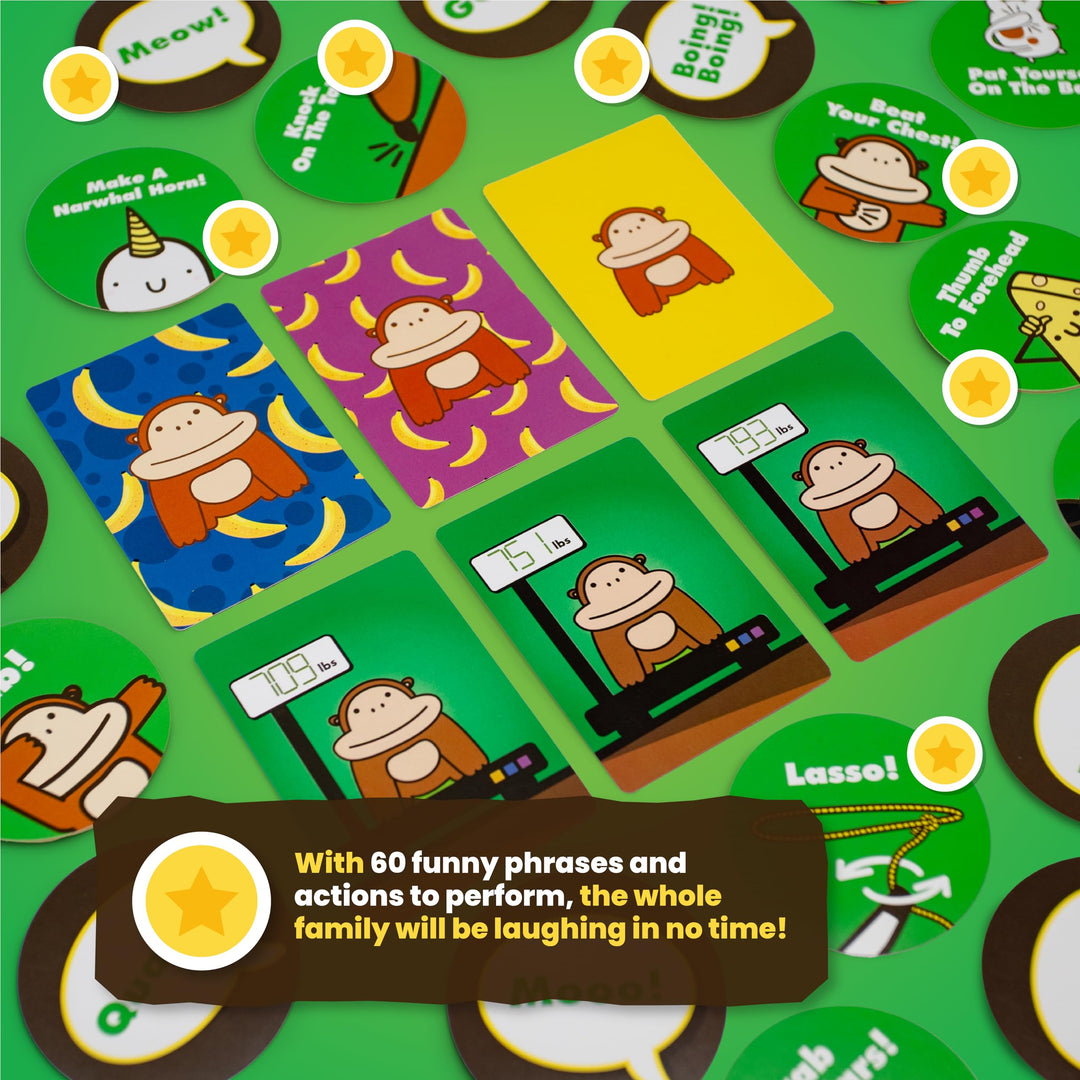 800 Pound Gorilla Board Game Fun Family Card Play