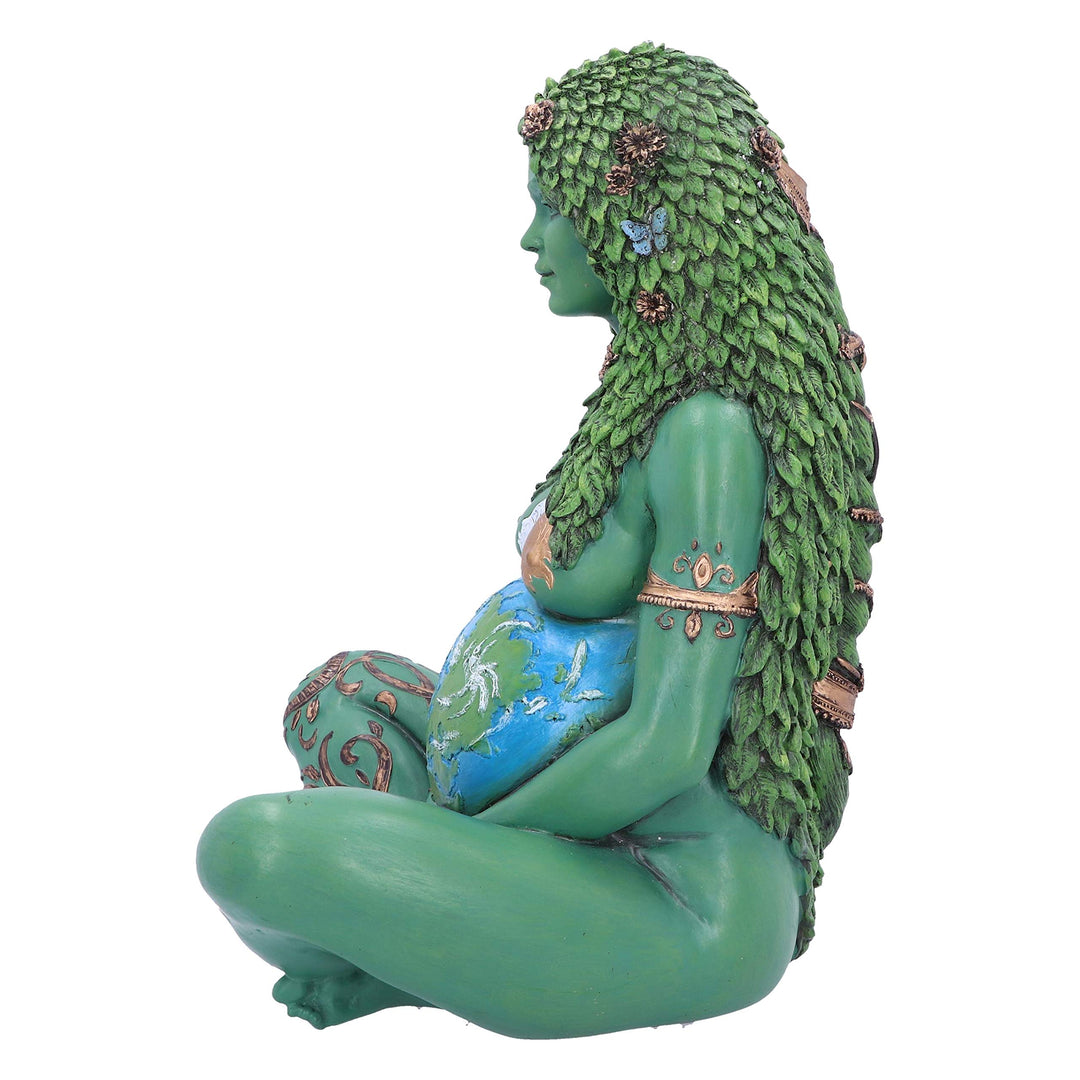 Ethereal Mother Earth Gaia Art Statue Painted Figurine Large 30cm