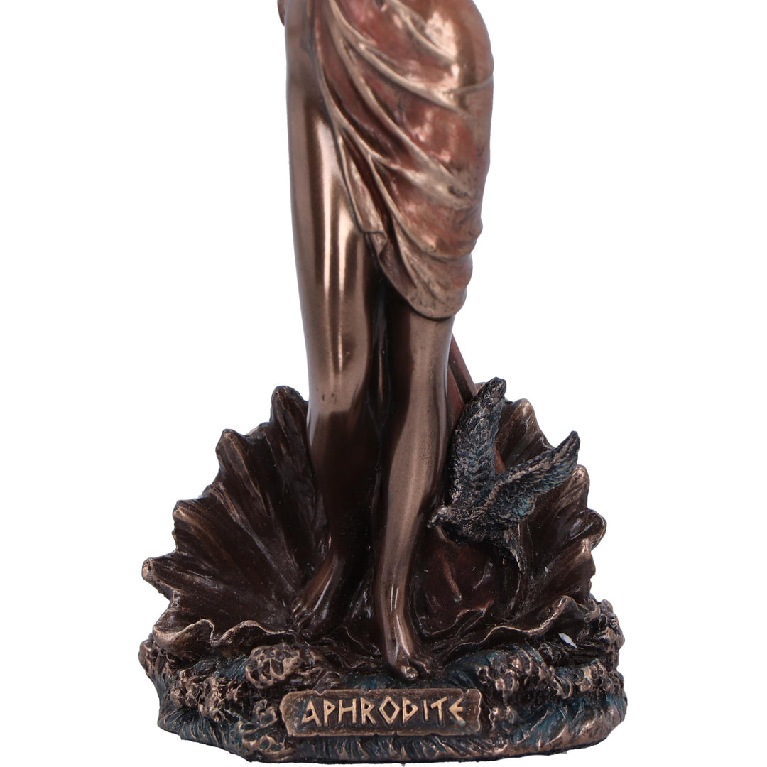 Aphrodite Goddess of Love Bronze Figurine 15cm