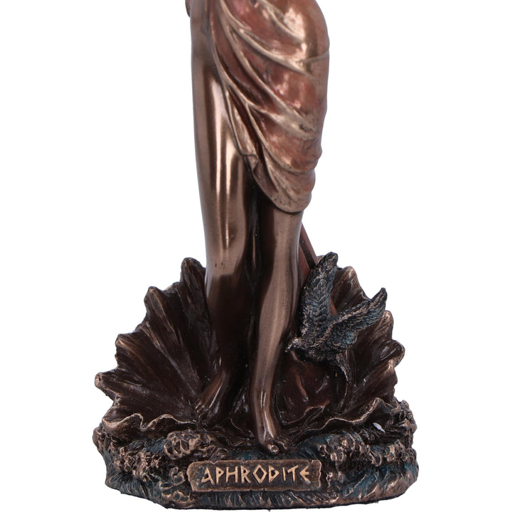 Aphrodite Goddess of Love Bronze Figurine 15cm