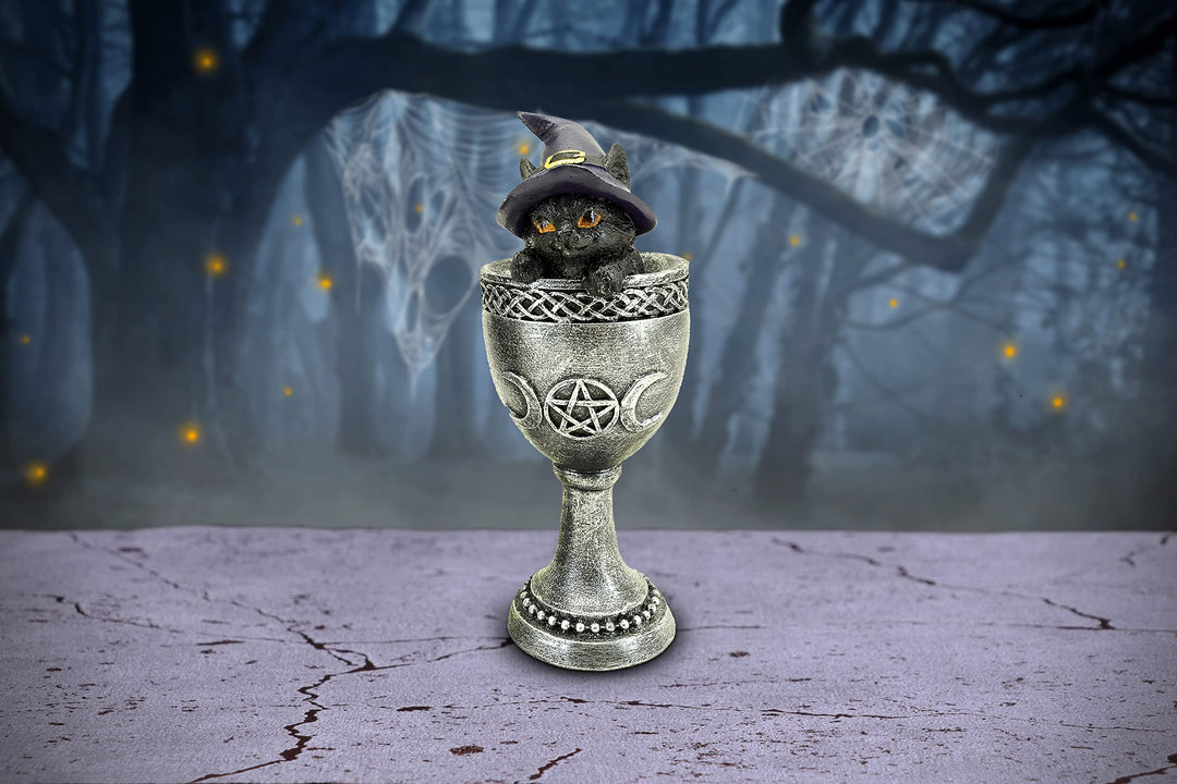 Coven Cup Black Cat Ornament 15.7cm