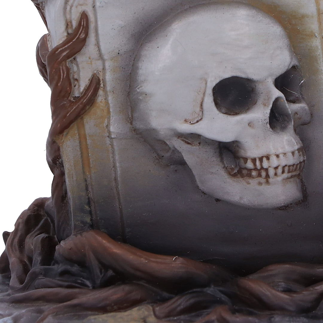 Gothic Skull Cat by Martin Hanford 15cm