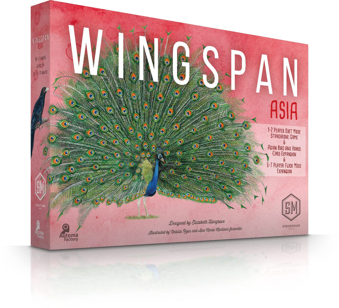 Wingspan Asia Board Game Standalone Expansion from Stonemaier