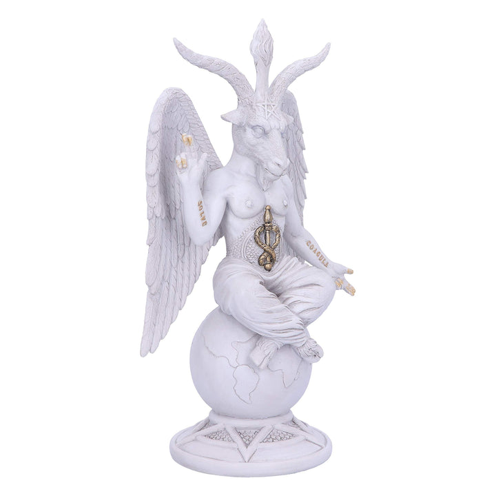 Dark Lord 26cm White Baphomet Figurine