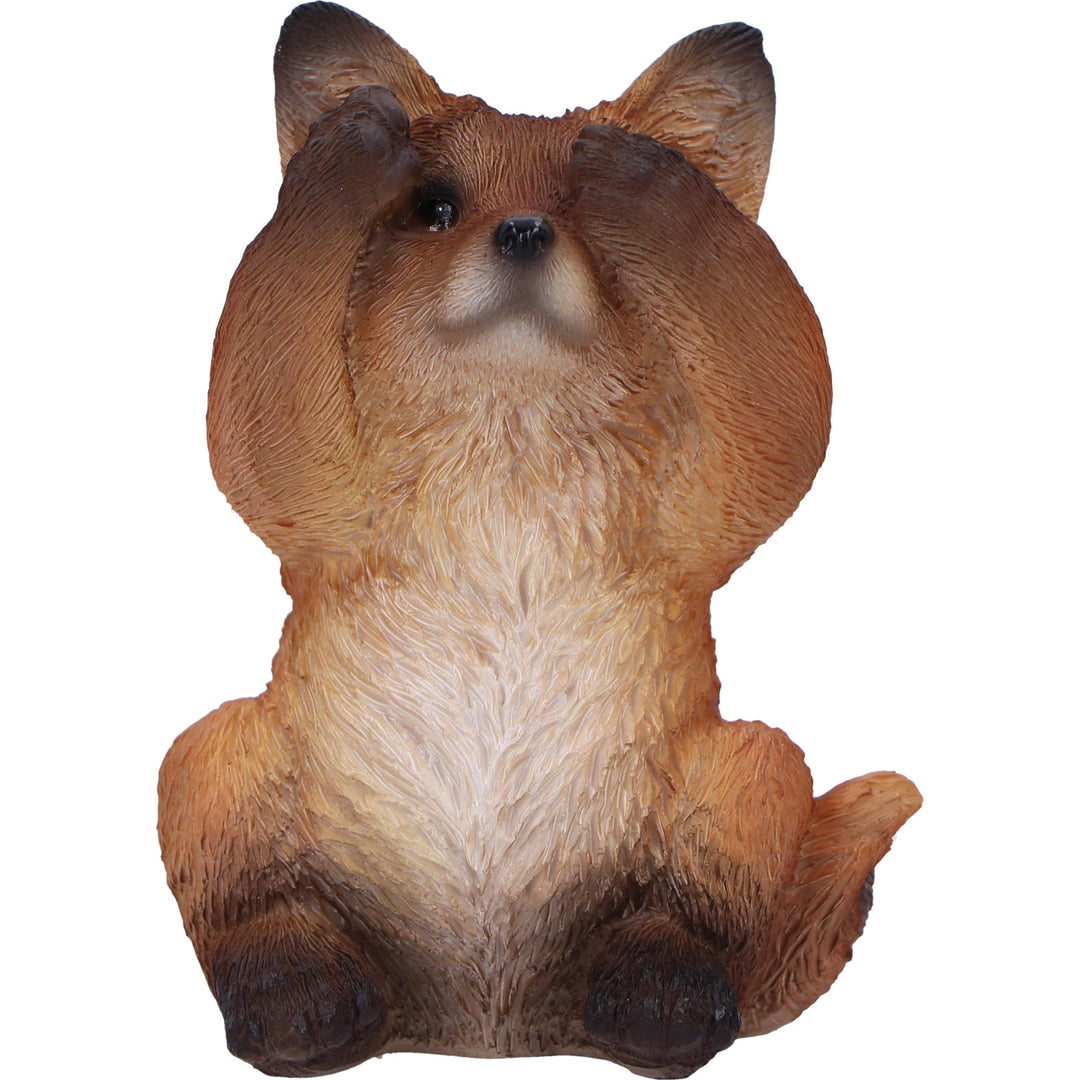 Three Wise Foxes Figurines 8.5cm