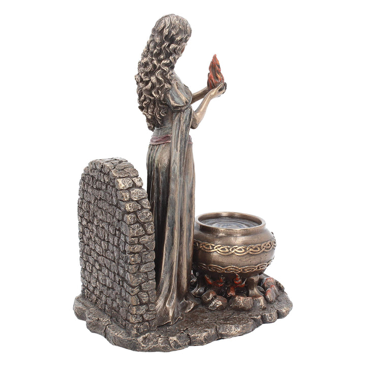 Brigid Irish Goddess Bronze Figurine 24.5cm
