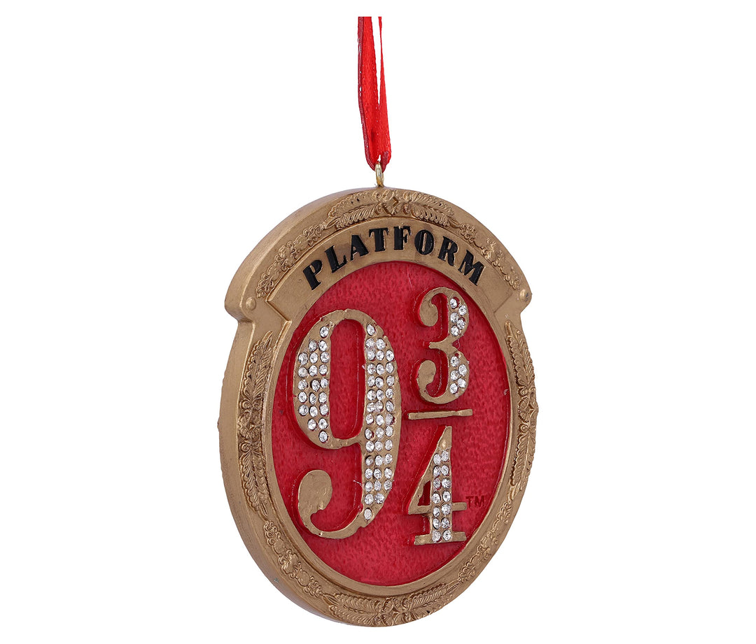 Harry Potter Train Platform 9 3/4 Hanging Festive Decorative Ornament 8.2cm