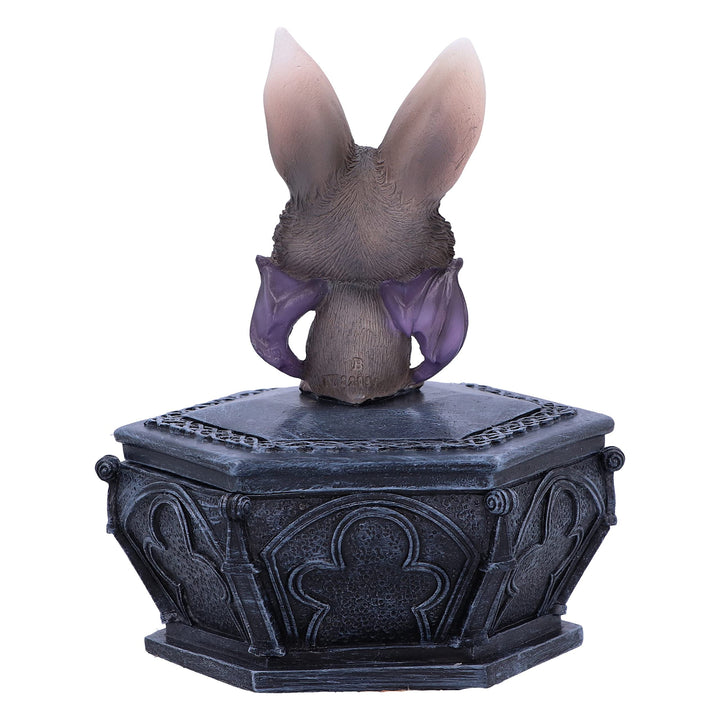 Gothic Bat Trinket Box Batty 15.2cm