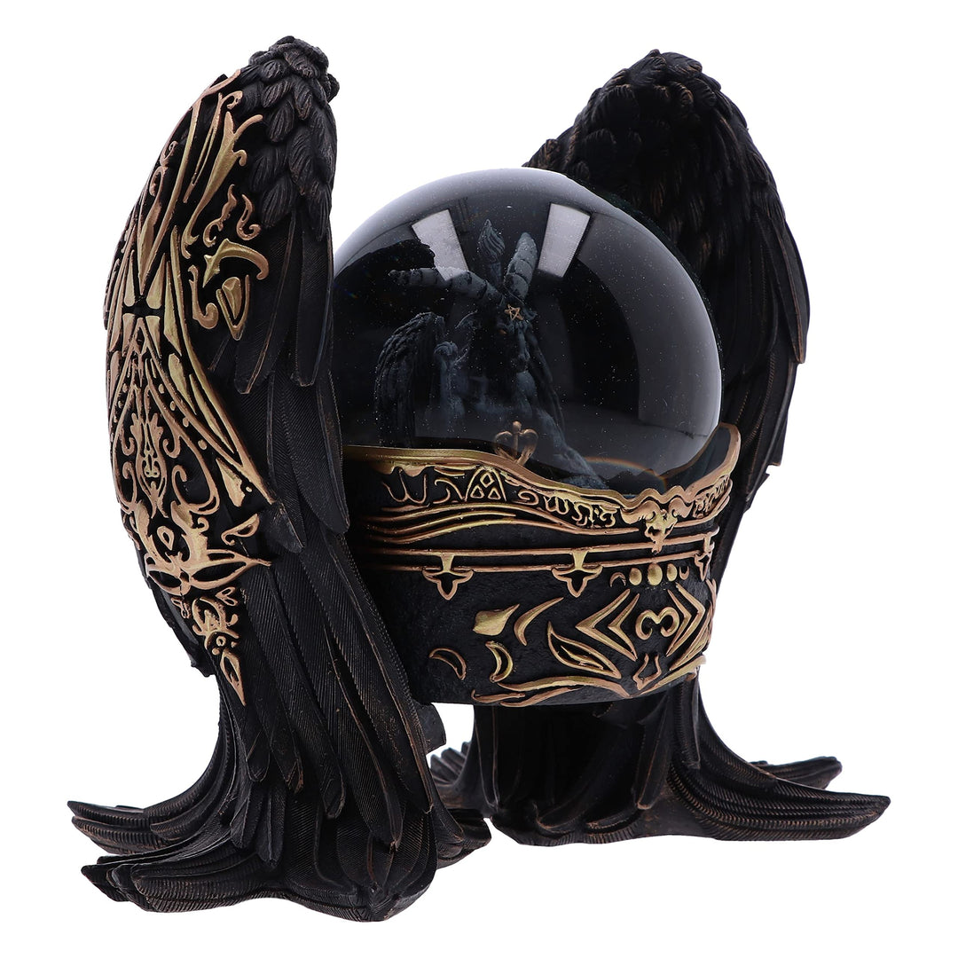 Baphomet Antiquity Gothic Snow Globe 22.5cm