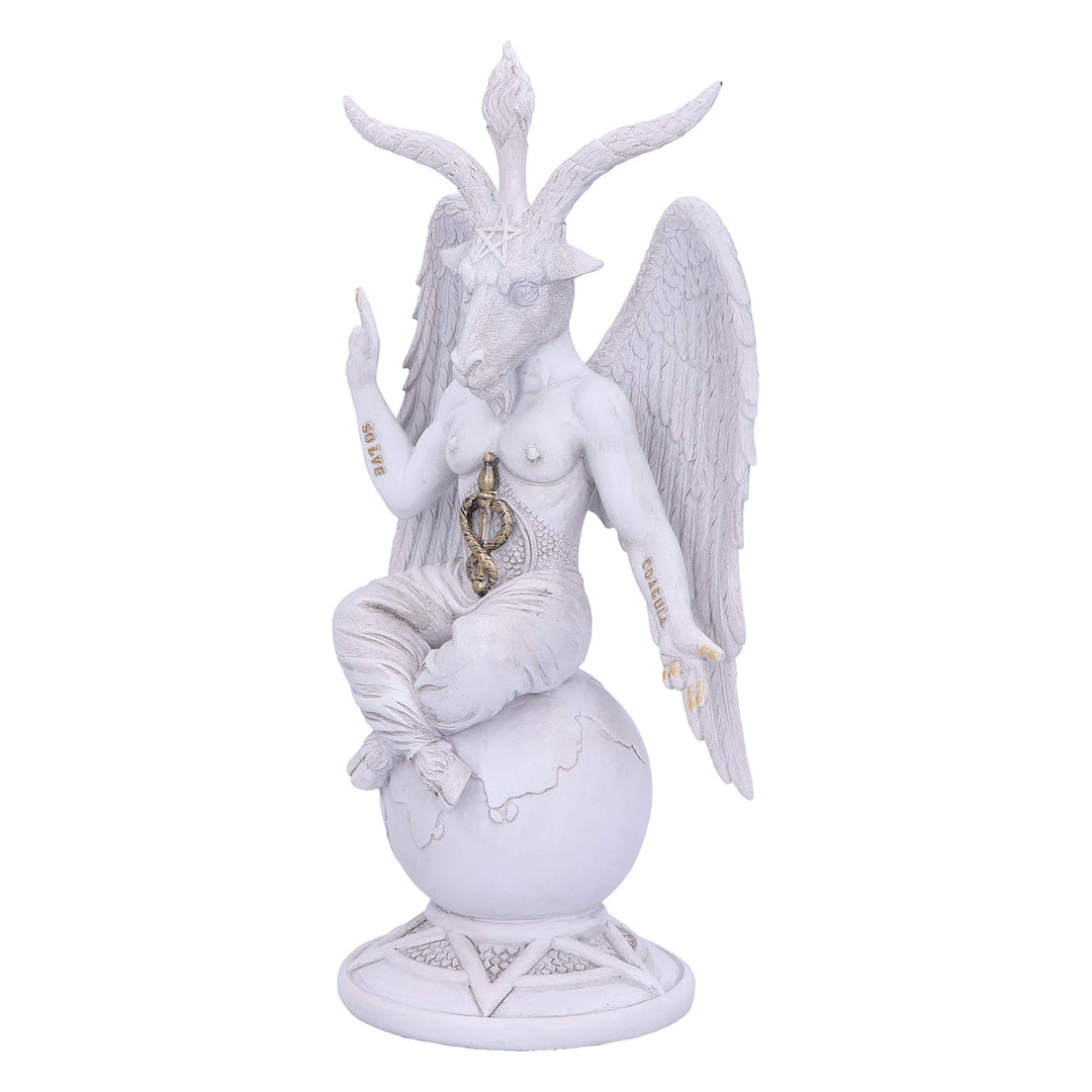 Dark Lord 26cm White Baphomet Figurine