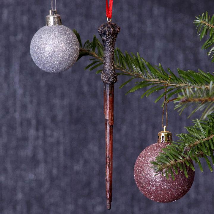 Harry Potter Harrys Wand Hanging Festive Decorative Ornament 15.5cm
