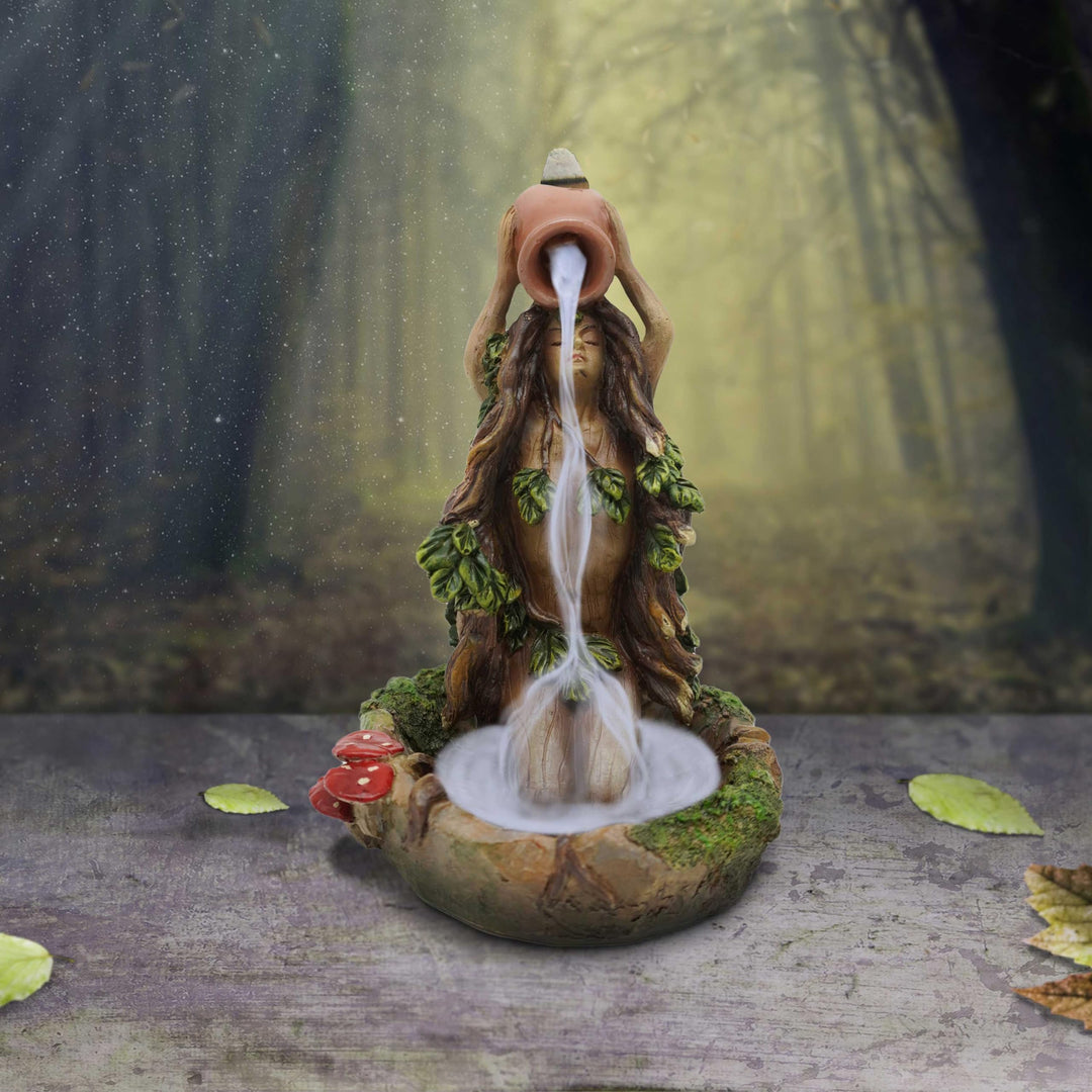 Forest Maiden Tree Backflow Incense Burner 12.5cm