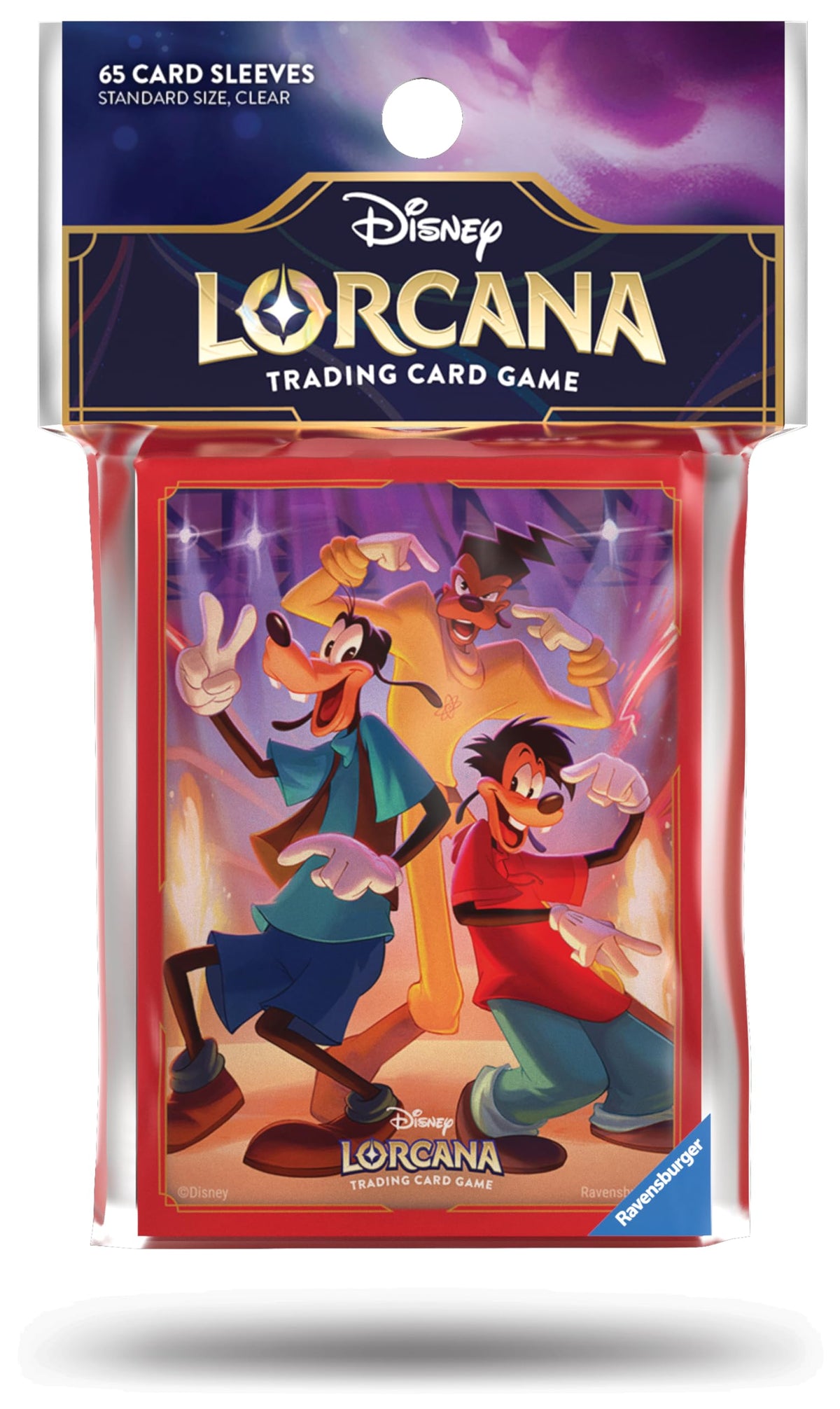 Disney Lorcana TCG Card Sleeve Pack 65 ctn Goofy Set 9 Trading Card Game by Ravensburger 6