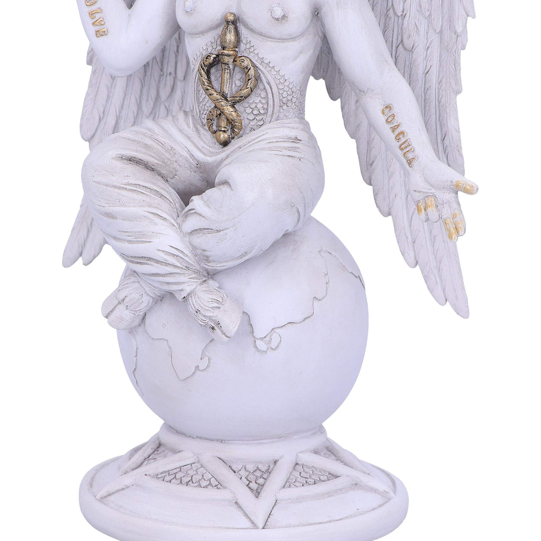 Dark Lord 26cm White Baphomet Figurine
