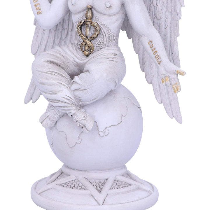 Dark Lord 26cm White Baphomet Figurine