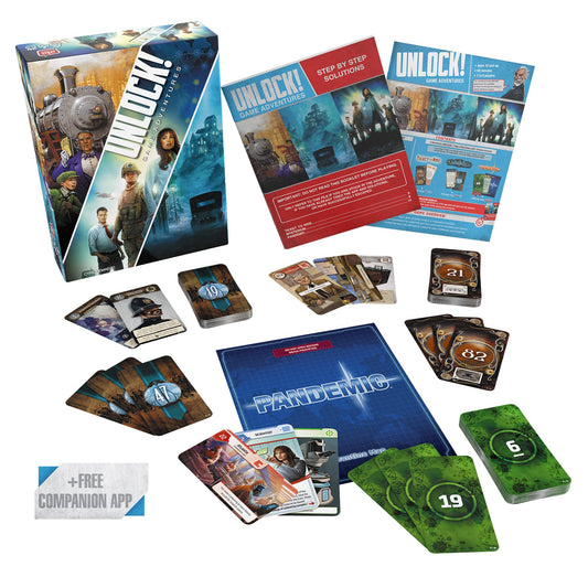 Unlock 10 Game Adventures Board Game by Space Cowboys 2