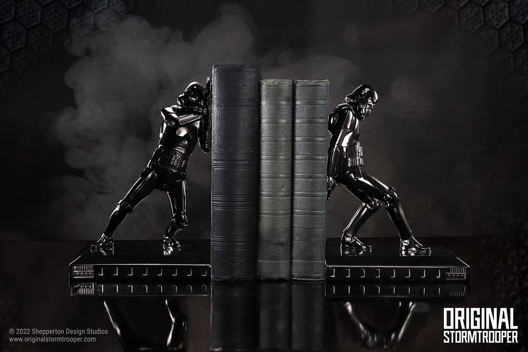 Original Stormtrooper Shadow Bookends 26.5cm Officially Licensed