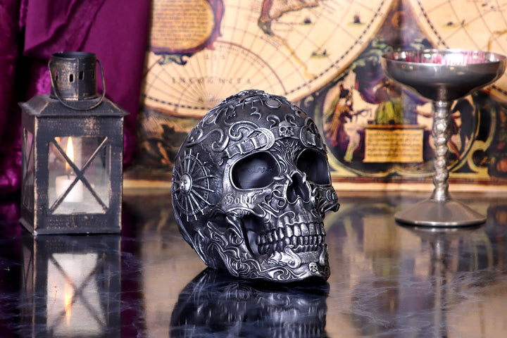 Baphomets Worship Skull 19.5cm