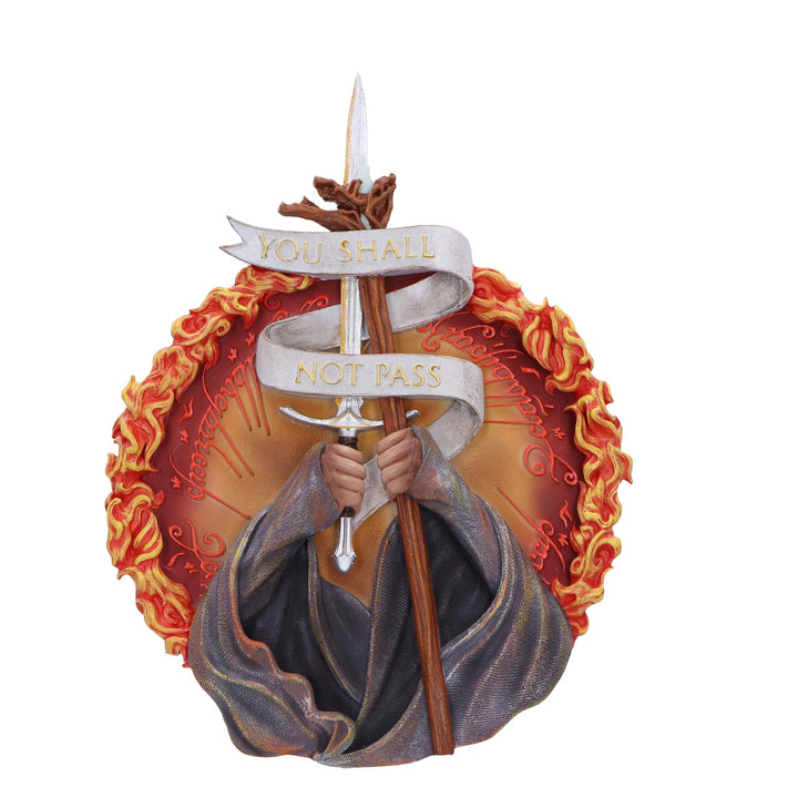 Lord of the Rings You Shall Not Pass Wall Plaque 30.4cm
