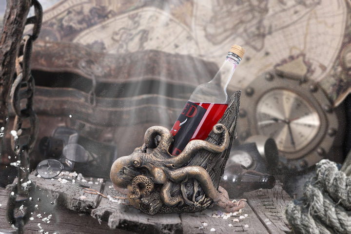 Gothic Release the Kraken Wine Bottle Holder 25.8cm
