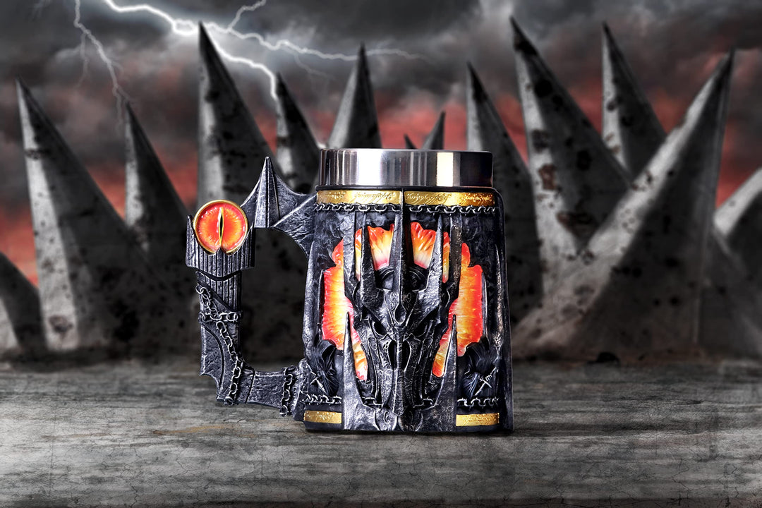 Lord of the Rings Sauron Tankard 15.5cm Officially Licensed