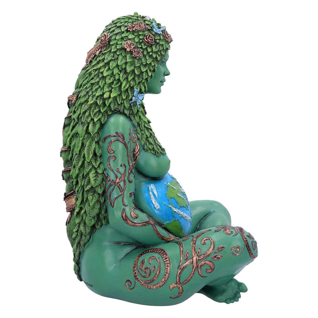 Ethereal Mother Earth Gaia Art Statue Painted Figurine Large 30cm