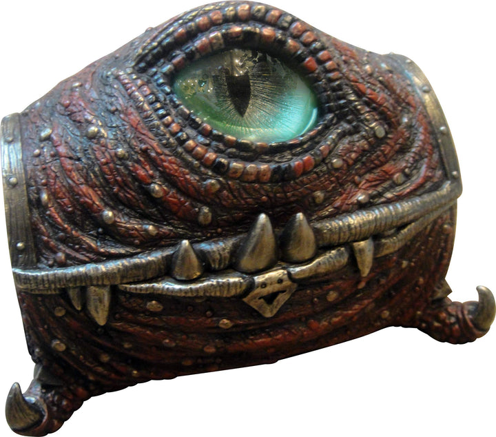 Ruby Dragon Eye Trinket Box Mimic 16.5cm