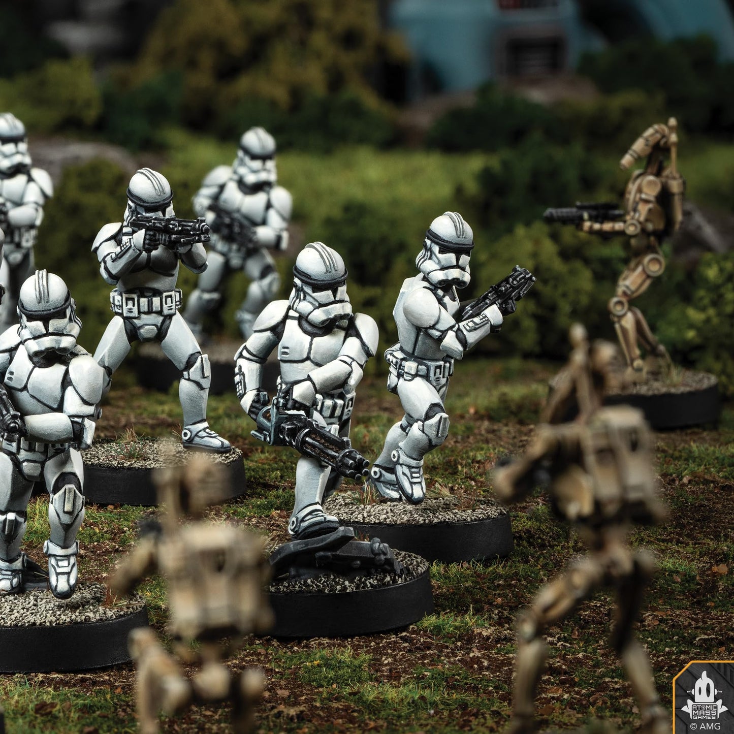 Star Wars Legion Clone Troopers Infantry Board Game by Atomic Mass 5