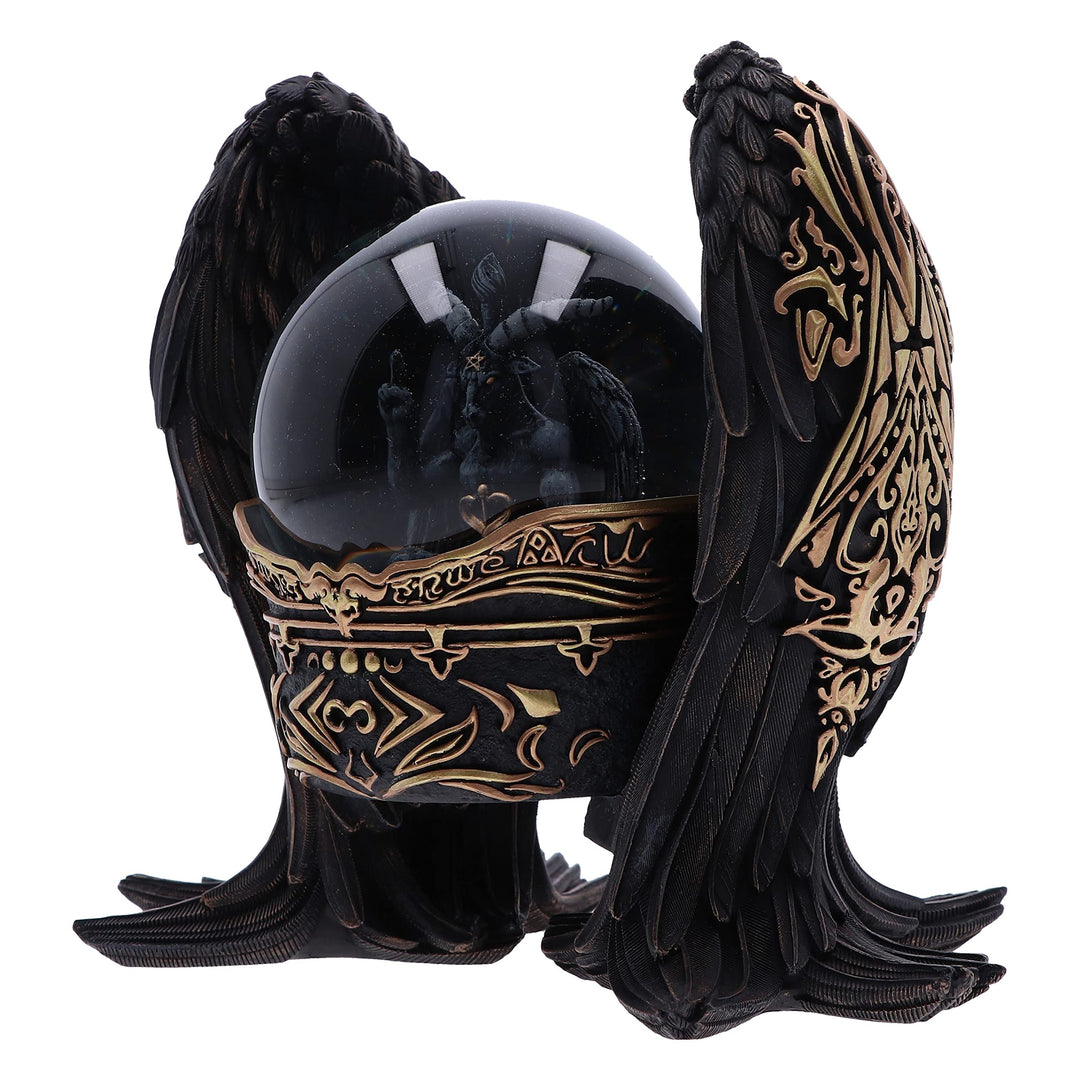 Baphomet Antiquity Gothic Snow Globe 22.5cm