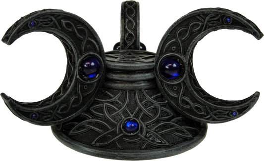 Celtic Triple Moon Crystal Ball Holder 10cm 2