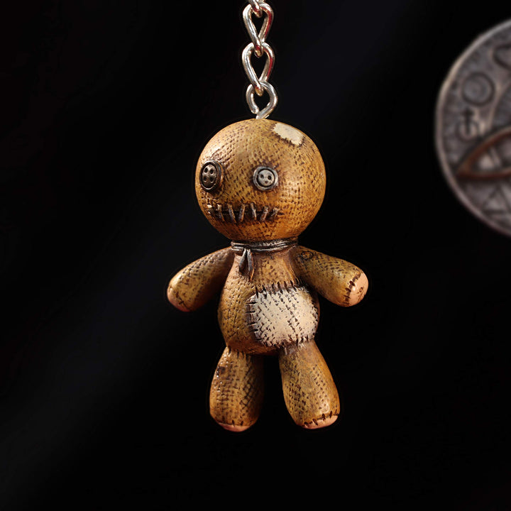 Pack of 12 Dark Curse Voodoo Doll Keyrings Keyring 6cm