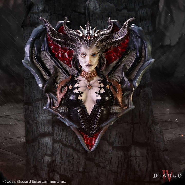 Diablo Iv Wall Plaque Featuring Lilith 30cm