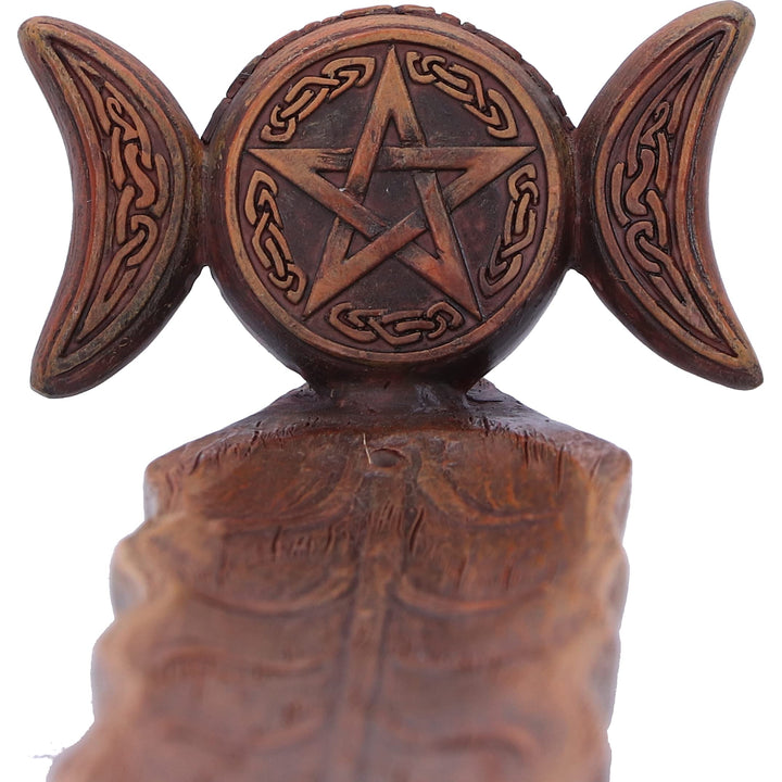 Triple Moon Goddess Incense Holder 23.5cm