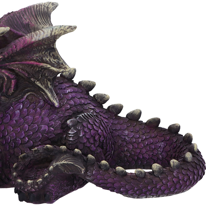 Purple Dragon Figurine Natures Kiss 22.3cm