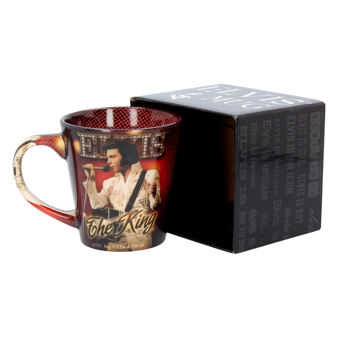 Elvis Presley The King Mug 12oz