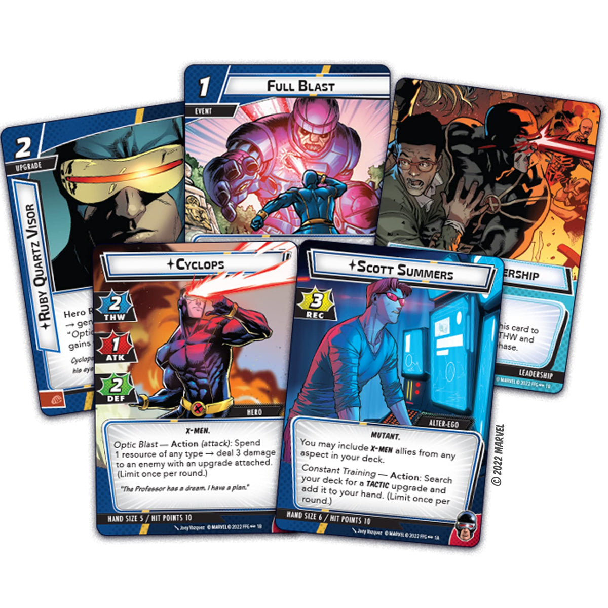 Marvel Champions The Card Game Cyclops HERO PACK - Superhero Strategy Game, Cooperative Game for Kids and Adults, Ages 14+, 1-4 Players, 45-90 Minute Playtime, Made by Fantasy Flight Games 2
