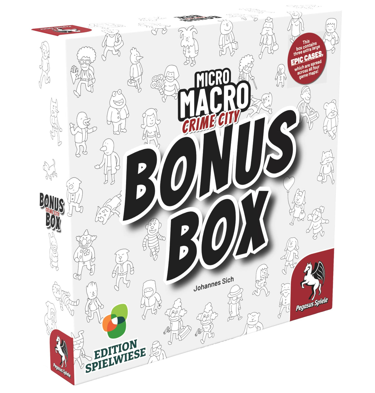 Micro Macro Crime City: Bonus Box - Tabletop Mystery Game Expansion 1