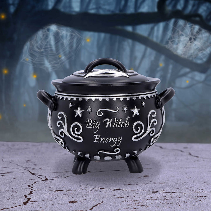 Big Witch Energy Cauldron Box 15.4cm