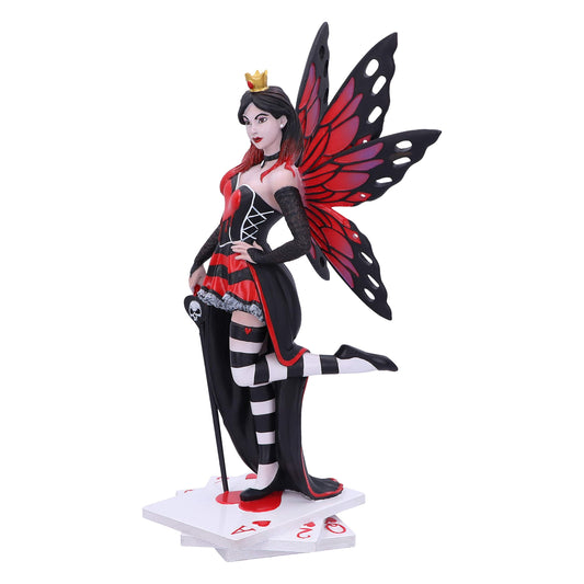 Wonderland Fairies Queen of Hearts Red Card Figurine 26cm 2