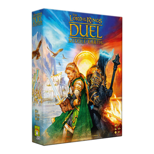 The Lord of The Rings Duel for Middle Earth Board Game Epic Strategy Game of Power and Conquest 2