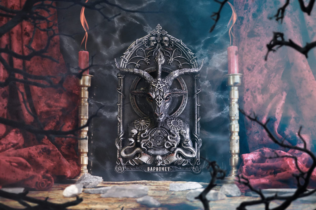 Exclusive Baphomets Invocation Wall Plaque 30.5cm